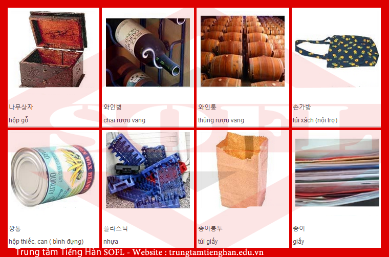Sổ tay từ vựng tiếng Hàn Từ vựng tiếng Hàn