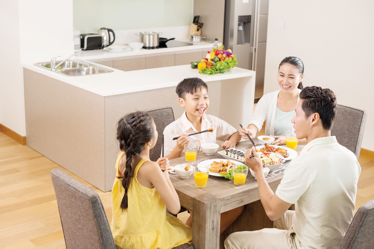 Một số câu nói tiếng Hàn thông thường trong bữa ăn