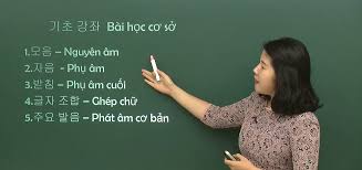 Dạy tiếng Hàn cho người Việt