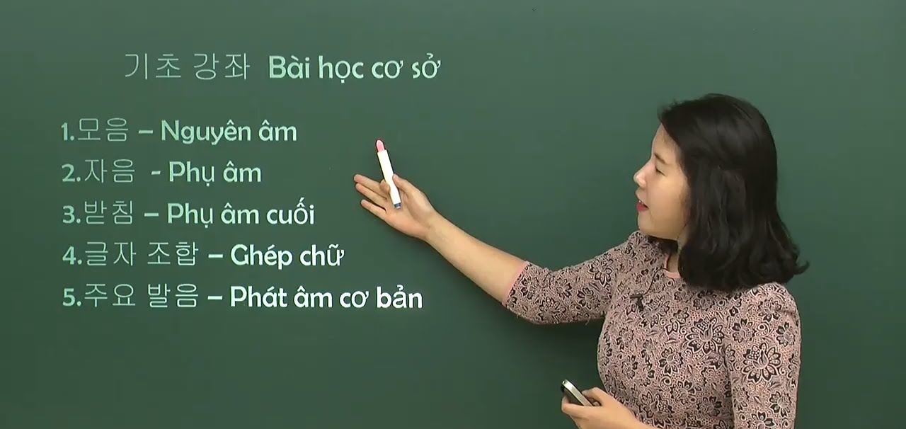 Dạy tiếng Hàn 