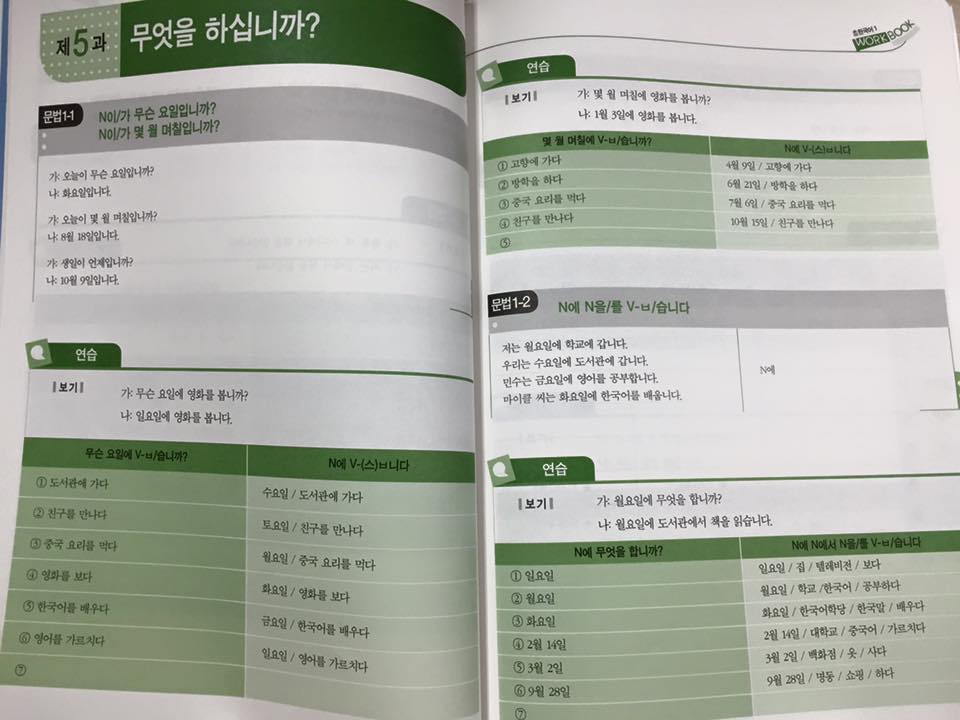 Học tiếng Hàn theo sách giáo trình 