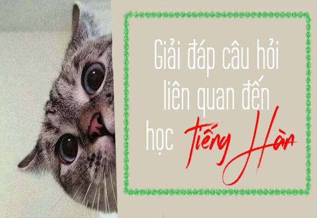 Giải đáp câu hỏi liên quan đến học tiếng Hàn qua phim