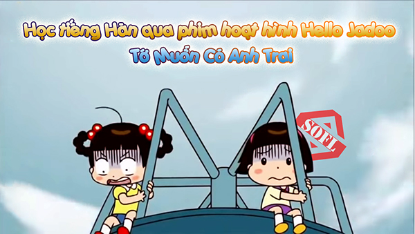 hoc tieng han qua phim hoat hinh