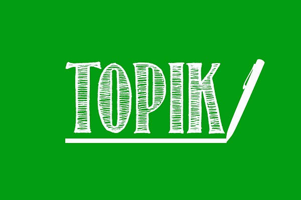 topik 1 tieng han