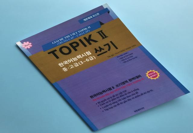 [Review] Sách luyện thi TOPIK II (bản 2018) - Phần viết