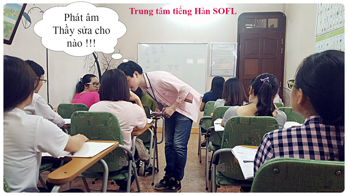 Lớp học tiếng Hàn miễn phí hàng tuần tại trung tâm SOFL
